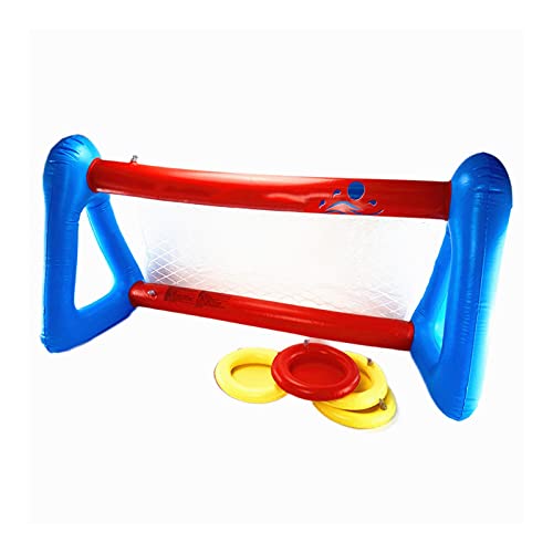 Ranana Fun Goals Game - Juego de pelota de waterpolo hinchable con red para piscina