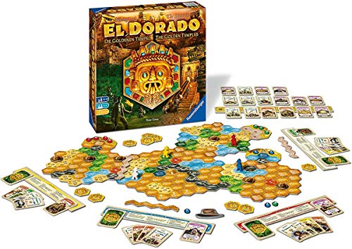 Ravensburger El Dorado 26129 Segunda ampliación, Juego de Estrategia táctico, para Adultos y niños a Partir de 10 años, para 2-4 Jugadores (versión en inglés y alemán)