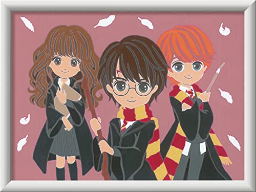 Ravensburger - Número de art-mediano retrato de grupo/Harry Potter Loisir Creativo, 4005556200146