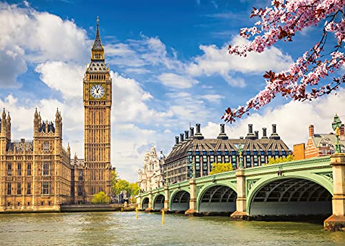 Ravensburger Puzzle 1000 Piezas, Big Ben en Londres, Colección Fotos y Paisajes, Puzzle para Adultos, Rompecabezas Ravensburger [Exclusivo en Amazon]