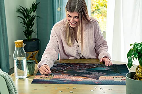 Ravensburger-Wildlife Por la noche en las Montañas Rocky, multicolor, talla única (15011) , color/modelo surtido