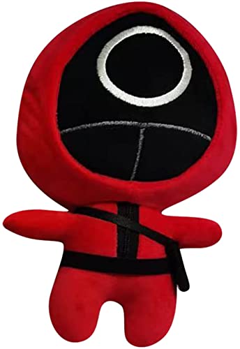 RAYPOW Juguete de peluche del Juego de Calamar· Muñeco de peluche suave de Polipropileno que trata de la famosa Serie de TV · Modelo Redondo · Ideal para todo tipo de Niños y Adultos