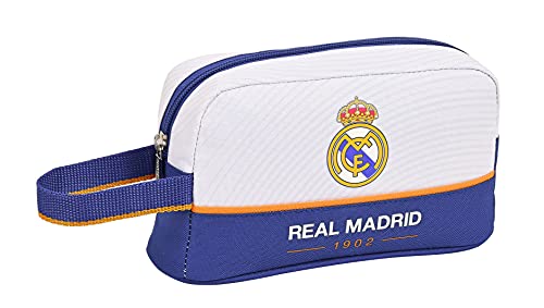 Real Madrid-812154859 Porta Desayunos, color azul/blanco, Estándar (Safta 812154859)