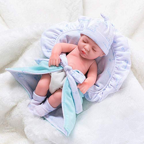 Reborn Baby Dolls Muñeca Reborn Muñeca de Aspecto Realista Cera Suave Silicona Muñeca de Vinilo Realista para niños pequeños, K