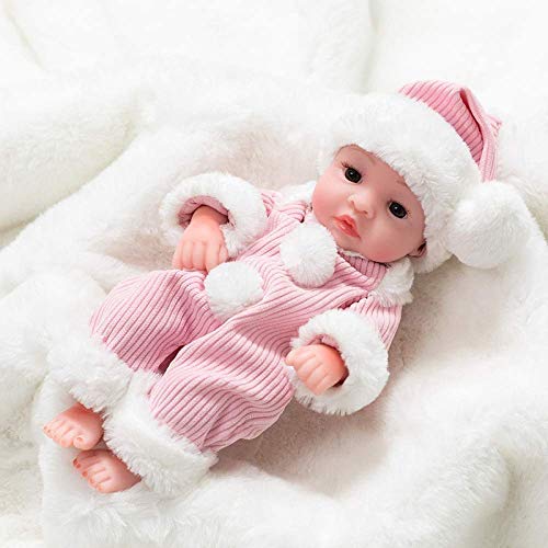 Reborn Baby Dolls Muñeca Reborn Muñeca de Aspecto Realista Cera Suave Silicona Muñeca de Vinilo Realista para niños pequeños, K