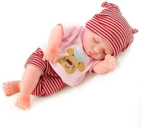 Reborn Baby Dolls Muñeca Reborn Muñeca de Aspecto Realista Cera Suave Silicona Muñeca de Vinilo Realista para niños pequeños, K