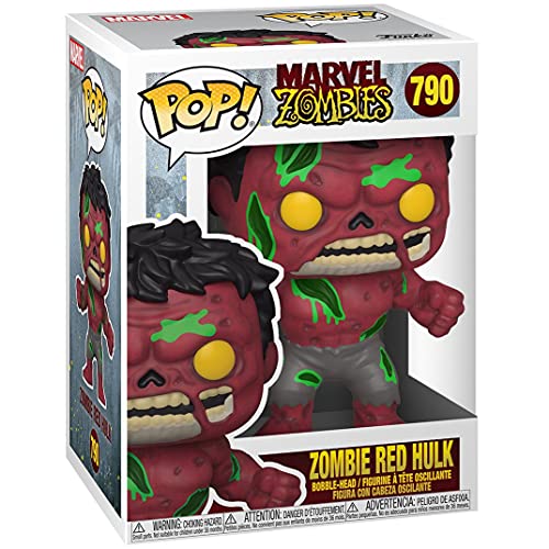 Red Hulk Zombie #790 Marvel Zombies: Vinyl Figure (Includes Ecotek Pop Box Protector Case)