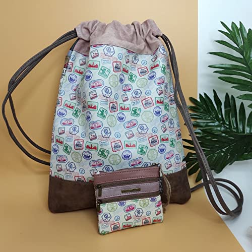 Regalos Originales para Niñas y Adolescentes Cumpleaños Primera Comunión y Amigas Mochilas Monederos Niña Bolsa Merienda Bolso Movil Neceser Colegio Mochila y Bolsos Candy - Sweet & Candy (U, Pack 13)