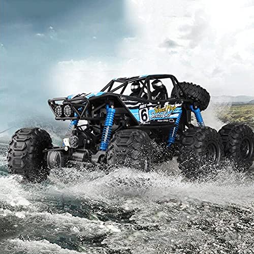 Remote Control Car 2.4Ghz Electric RC Car Toy Radio Controlled Drive High Speed Trucks Off-Road Climbing Car All Terrains Vehicle Double Motors Boys Kids and Adults Toy Gift (A 2 Battery)