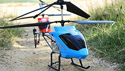 Remote Control Plane 2.4G Wireless Remote Control 3.5 Channel Remote Helicopter Drone with Gyroscope LED Light Suitable for All Adults Children and Beginners (Color : B) (C)