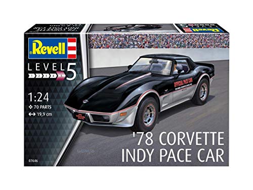 Revell-78 Corvette Indy Pace Car 1:24 Chevrolet Kit Modello (07646)