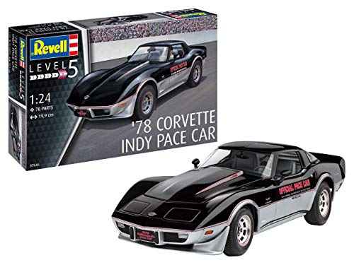 Revell-78 Corvette Indy Pace Car 1:24 Chevrolet Kit Modello (07646)