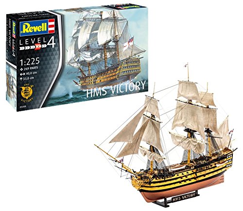 Revell Maqueta H.M.S. Victory, Kit Modello, Escala 1:225 (5408) (05408)