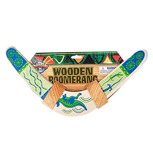 Rhode Island Novelty Boomerang de Madera Colores Puede Variar