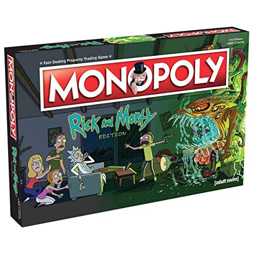 Rick And Morty Monopoly Board Game