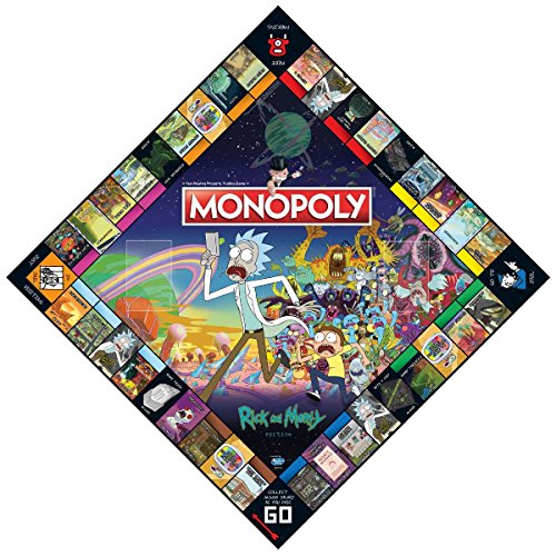 Rick And Morty Monopoly Board Game