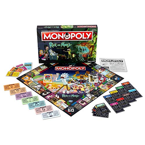 Rick And Morty Monopoly Board Game