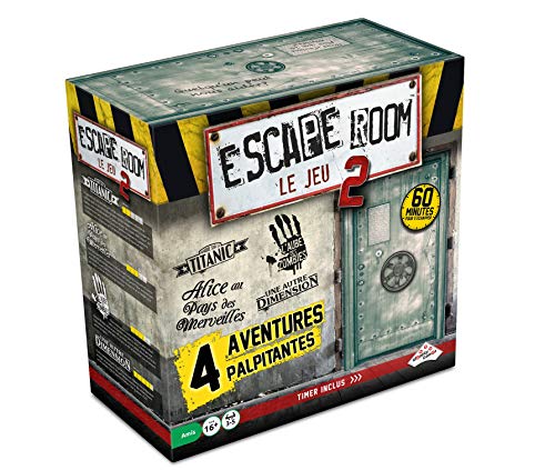 Riviera GAMES Escape Room Le Juego 2 - Estuche con 4 Aventuras en Estuche n.° 2