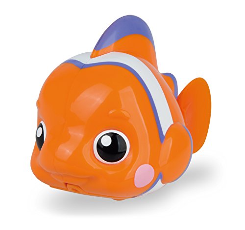 ROBO ALIVE JUNIOR-Series 1 Juguete de baño con Pilas Little Fish de ZURU, Color Naranja, Talla única 25253