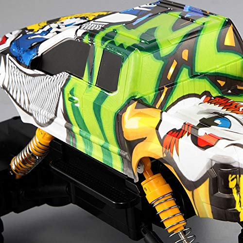 ROIY Coche teledirigido Graffiti Escalada de Coches de Carga de los niños de Coches de Juguete Modelo eléctrico de RC Racing 01:12 Todoterreno Modelo Mejor Regalo for niños y niñas