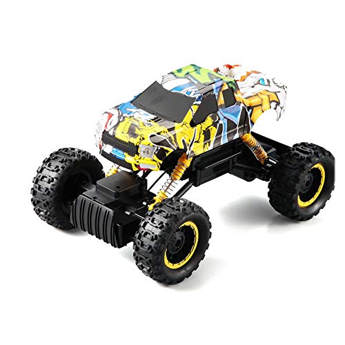 ROIY Coche teledirigido Graffiti Escalada de Coches de Carga de los niños de Coches de Juguete Modelo eléctrico de RC Racing 01:12 Todoterreno Modelo Mejor Regalo for niños y niñas