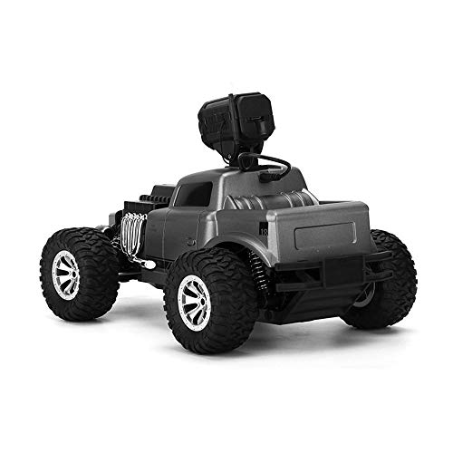 ROIY RC De Control Remoto De Coches De Juguete 01:16 Ratio 4WD Eléctrico Todo Terreno Vehículo FPV Regulador De Radio De 2,4 GHz Cámara Carreras De Alta Velocidad Bigfoot Monster Truck, Escalada De Co