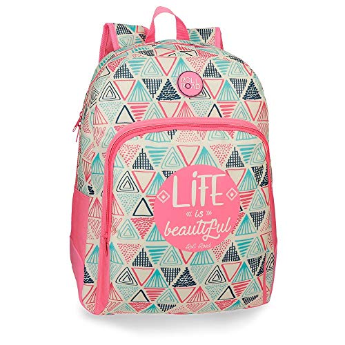 ROLL ROAD Life Mochila escolar 44 cm adaptable