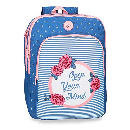 ROLL ROAD Rose Mochila doble compartimento adaptable