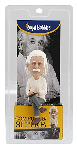 Royal Bobbles - Muñeco cabezón de Albert Einstein - Figura para el Ordenador