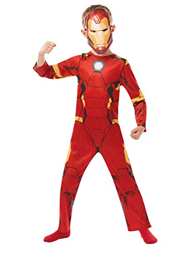 Rubies 640829S Disfraz de Iron Man clásico para niños, de 3 a 4 años