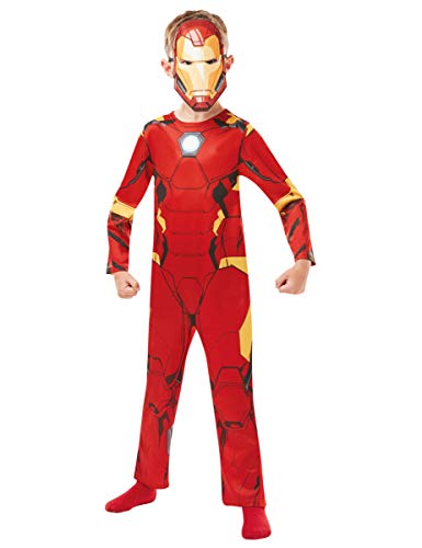 Rubies 640829S Disfraz de Iron Man clásico para niños, de 3 a 4 años