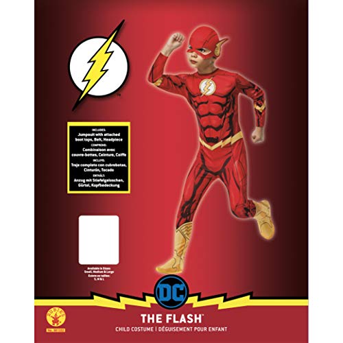 Rubies - Disfraz Marvel The Avengers El Flash para niños, edad 5-7 años (881332_M)