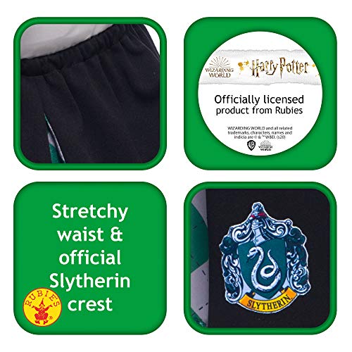 Rubies Disfraz oficial de Harry Potter Slytherin, para adultos, talla única a partir de 14 años