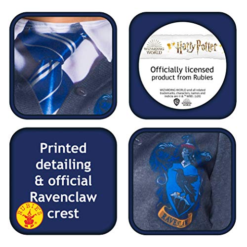 Rubie's- Ravenclaw Disfraz, Multicolor, Large Age 8-10 (641272_L)