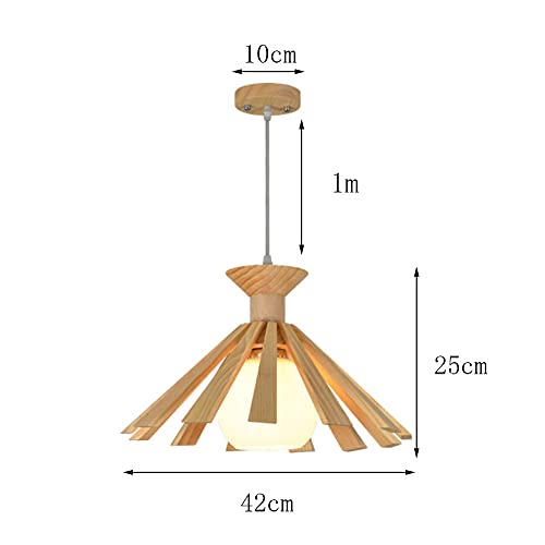 Ruinaza Candelabro De Tatami Japonés Lámpara Colgante De Madera Nórdica Lámpara Colgante De Tejido De Bambú Creativo Pastoral Restaurante Bar Lámpara De Techo Log Droplight