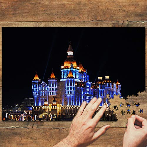 Rusia Catedral de San Miguel Arcángel Sochi Jigsaw Puzzle 1000 piezas juego ilustraciones viaje recuerdo madera