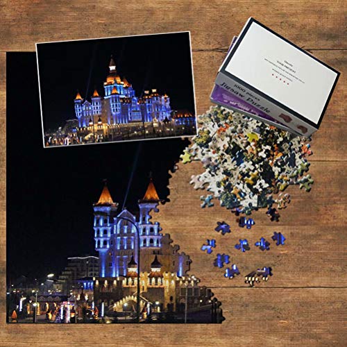 Rusia Catedral de San Miguel Arcángel Sochi Jigsaw Puzzle 1000 piezas juego ilustraciones viaje recuerdo madera