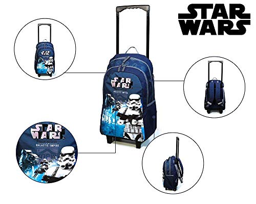 Sac à dos à roulettes Star Wars Bleu Bagtrotter