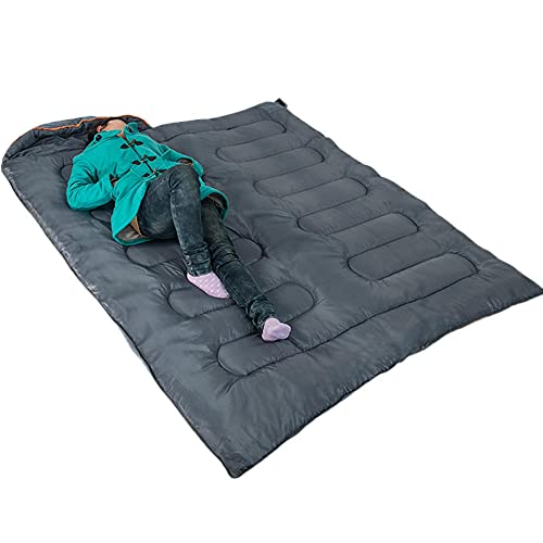 saco de dormir Recorrido del viento Saco de dormir camping Sobre Sleeping Bag térmica de invierno for adultos Saco de dormir al aire libre del viaje de dormir impermeable Cama-Orange bolsa de caminar