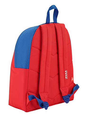 Safta Mochila juvenil Real Sporting De Gijon Oficial 330x150x420mm