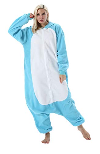 SAMGU Adultos Animal Pijamas Cosplay Animales de Vestuario Ropa de Dormir Halloween y Carnaval Disfraces Elefante S