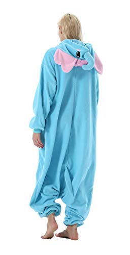 SAMGU Adultos Animal Pijamas Cosplay Animales de Vestuario Ropa de Dormir Halloween y Carnaval Disfraces Elefante S