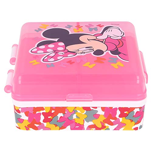 SANDWICHERA Multiple Cuadrada Minnie SO Edgy Bows