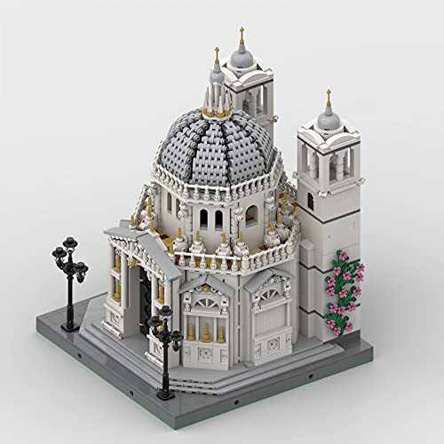 Santa Maria Della Salute Iglesia Venecia MOC-79460 4064 piezas casa modular bloques de construcción construcción construcción arquitectura bloques de construcción compatibles con Lego