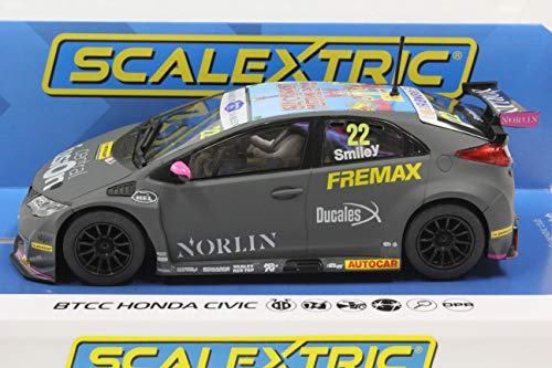 Scalextric C4015 Honda Civic Tipo R BTCC (2018) - Chris Smiley