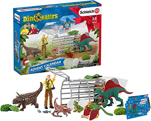 Schleich 98064 Play Set - Calendario de Adviento Dinosaurios