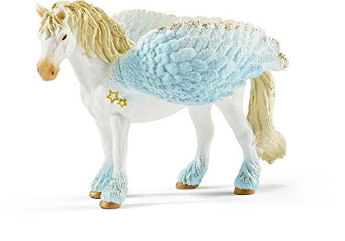 Schleich - Curación para Caballos y Unicornios. Set de Figura Pegasus y Accesorios.