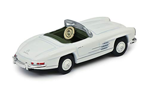 Schuco Modelo de Coche 452639400 MB, Blanco Mercedes Benz 300SL Roadster, Escala 1:87