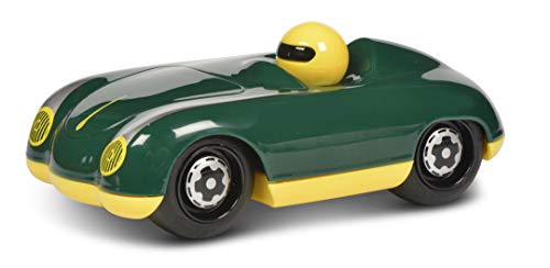 Schuco Roadster Green-Gary, my1stSchuco, Juguete para niños 1 año, Coche de Carreras a Partir de 12 Meses, Color Verde/Amarillo, (450987500)