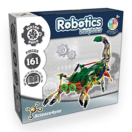 Science4you-Robotics Robotics Scorpiobot-Juguete Científico y Educativo Stem para Niños +8 Años, Multicolor (80002226)